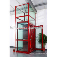 Luxury 200kg mini home glass elevator villa lift